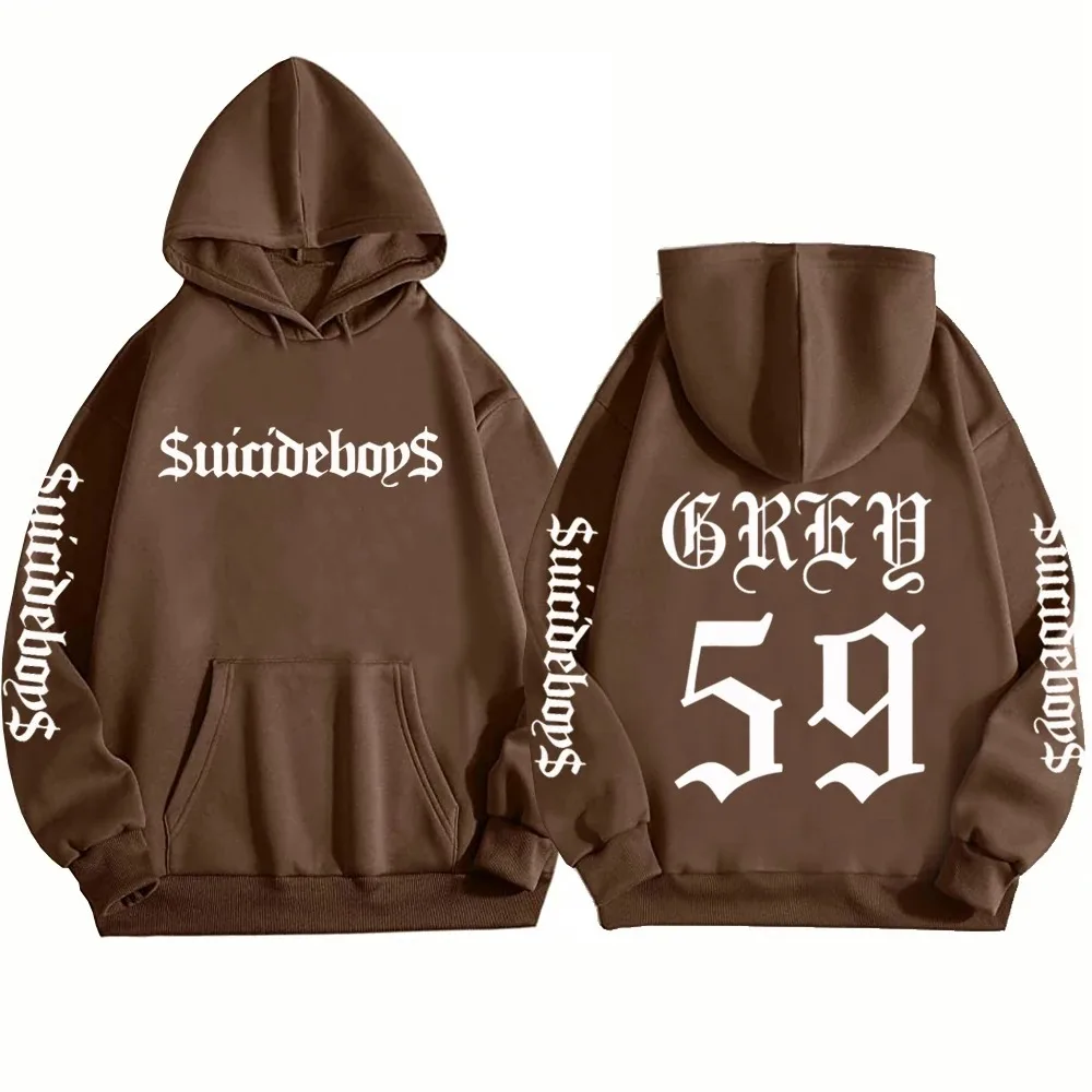 Suicideboys G59 Rapper Hip Hop Music Pure Cotton Hoodie Man Woman Harajuku Pullover Tops Retro Streetwear Fans Gift S-5XL