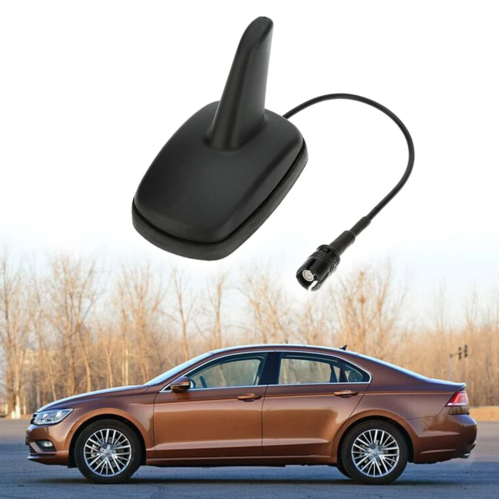 Shark Fin Antenna Car Roof AM/FM Radio Aerial Antenna Replacement for VW Golf MK4 MK5 Seat Skoda BT