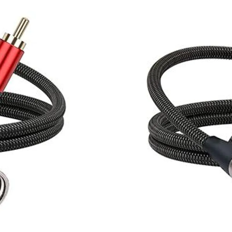 

Professional XLR Male/Female To Dual RCA Male Cable Clear Audio Signal Transmission Stereo Audio Interconnect Cable Adapter