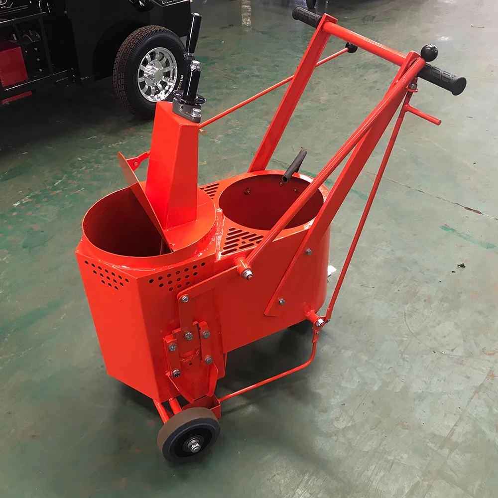 30L Hand Push Hot Melt Caulking Trolley Liquefied Gas Potting Machine Small Asphalt Potting Machine Pavement Caulking Machine