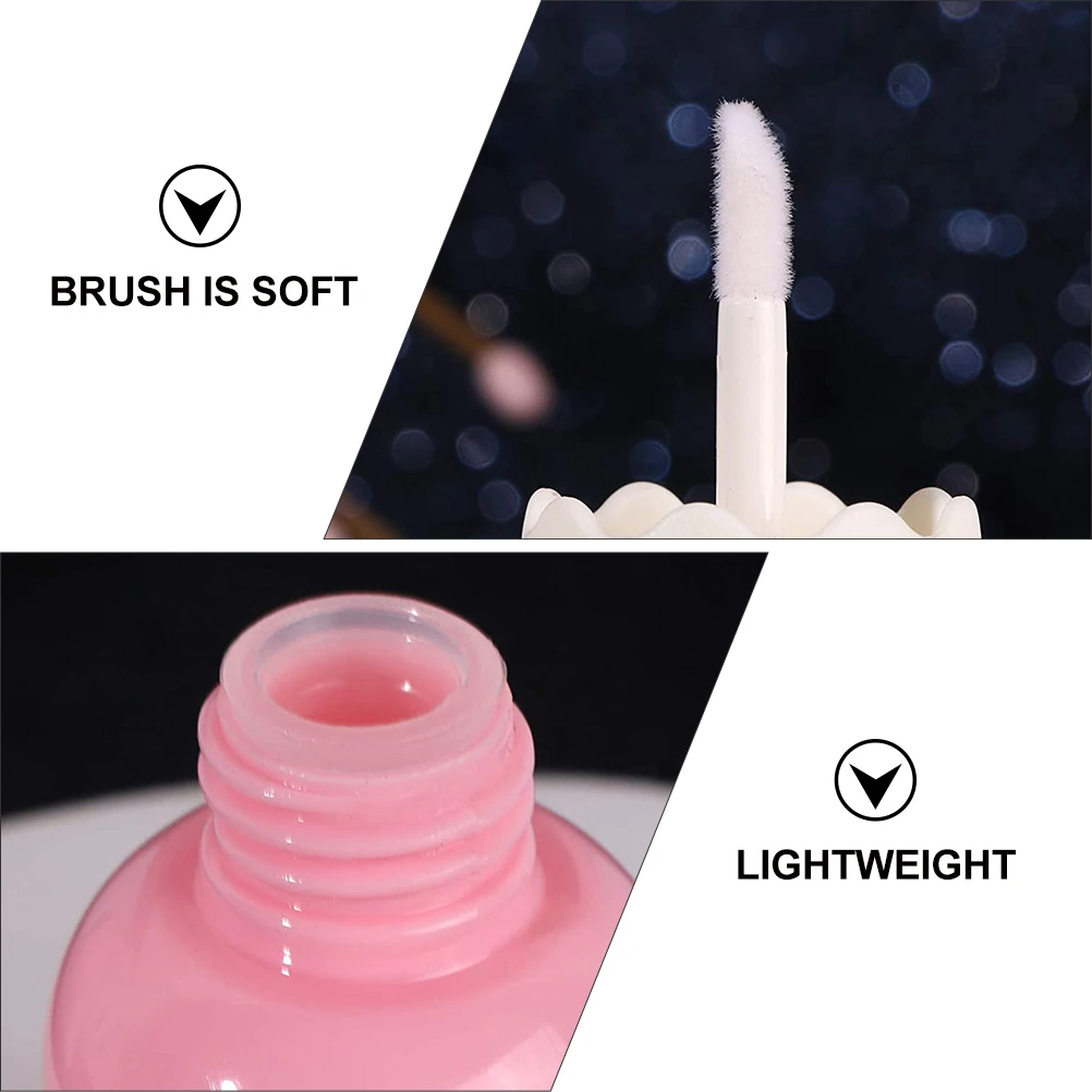 

20 Pcs Lip Gloss Tubes DIY Containers Empty Holder Refillable Lightweight Compact Plastic Bottles For Travel Gift Use