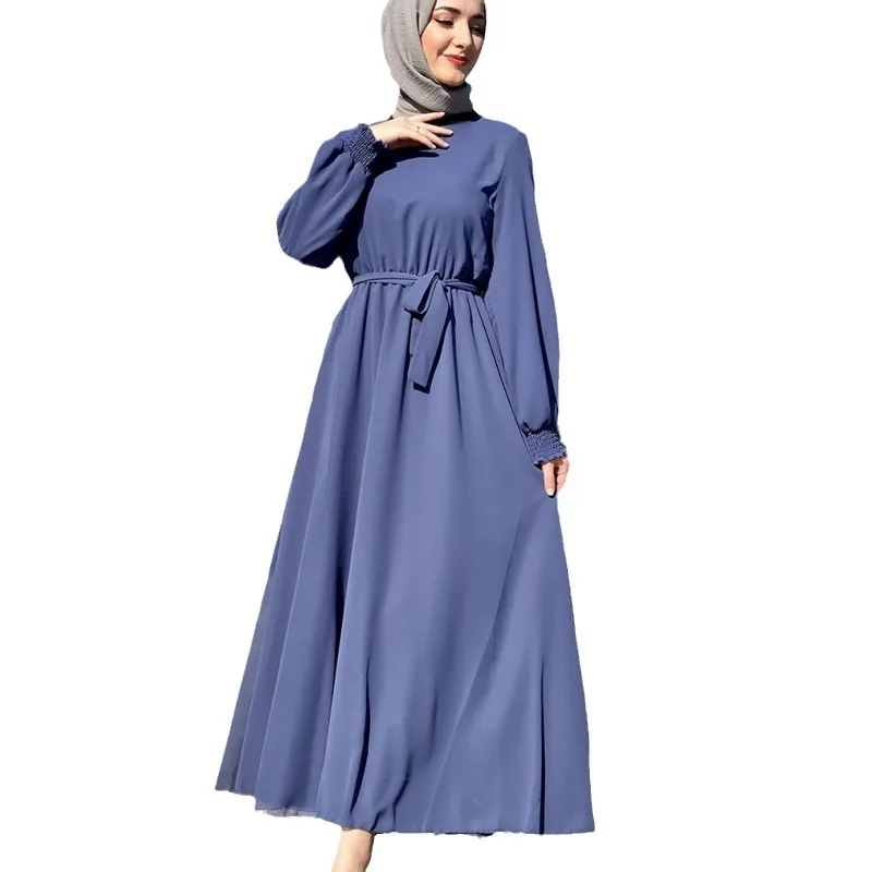 Eleganckie Abayas dla kobiet, dubajskie luksusowe Abaya, Kaftan, szyfonowe sukienki muzułmańskie, islamskie kaftany, damskie ubrania