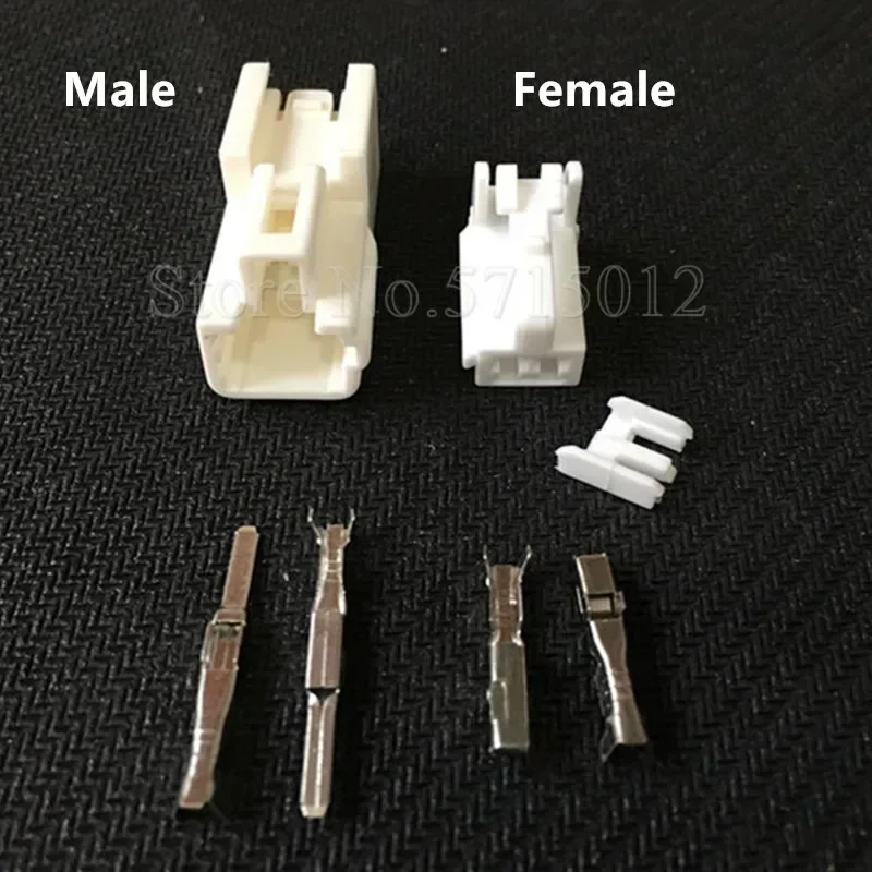 2 Hole Automotive Wiring Connector Auto Reading Light ABS Sensor Connectors Seat Motor Plug For Toyota
