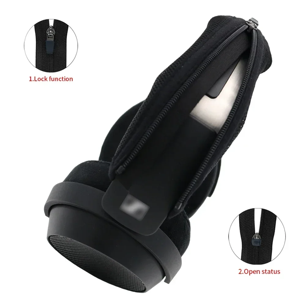 

Headphone Head Beam Cover for SENNHEISER HD 490 Pro Earphone Zipper knitted fabric headband protective cover 2.10
