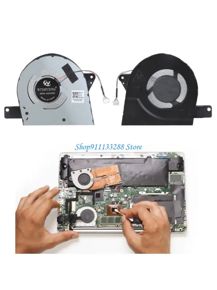 

G88D Replacement CPU Cooling Fan For Latitude 5580 E5580 C5F86 EG50060S1-C330-S9A DC28000IZSL DFS541105FC0T DC5V 0.5A