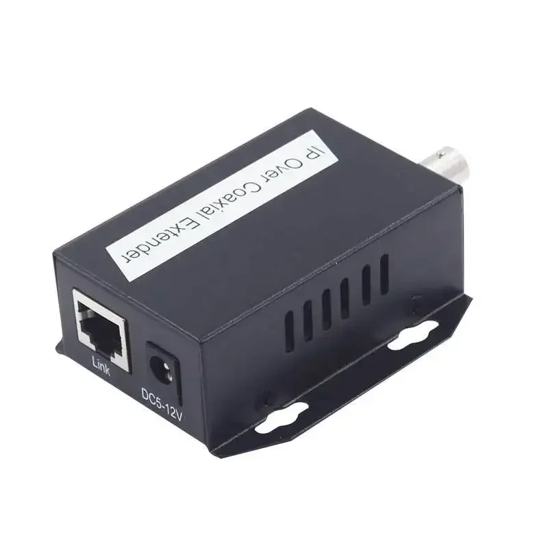 Ethernet IP Extender Over Coax HD Network Kit EoC Coaxial Cable Transmission Extender for Security CCTV Cameras