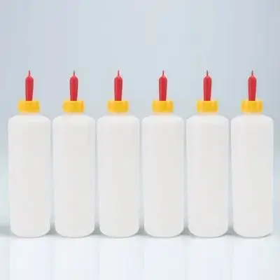 

Lamb Milk Bottle 6Pcs Set for Sheep Goat Cow Pig Young Livestock Feeding Nursing Small Animal Milk Dispenser Farm Feeder Bottle