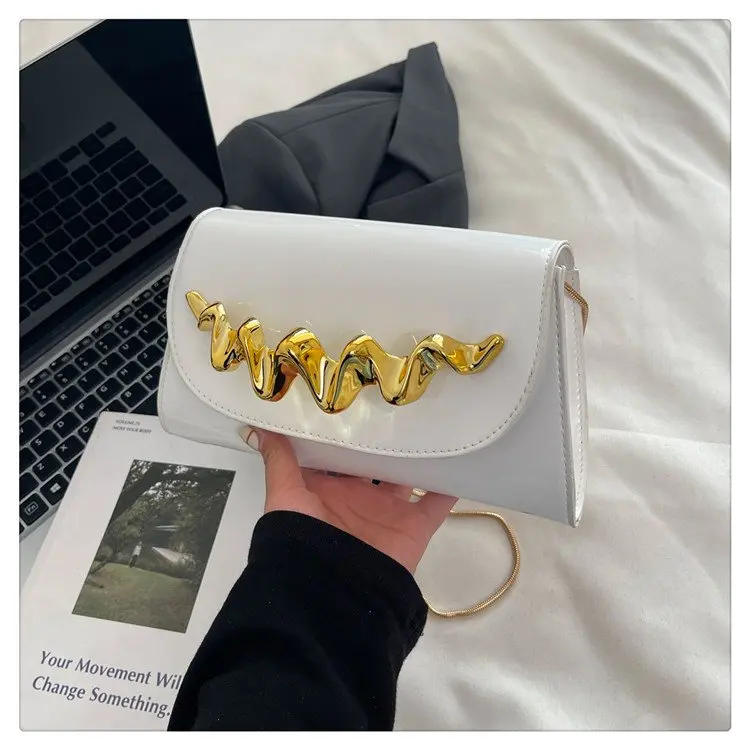 

Женская модная квадратная сумка S/S, стеганая многосторонняя сумка через плечо из натуральной кожи, винтажная сумка через плечо с ремешком-цепочкой для работы