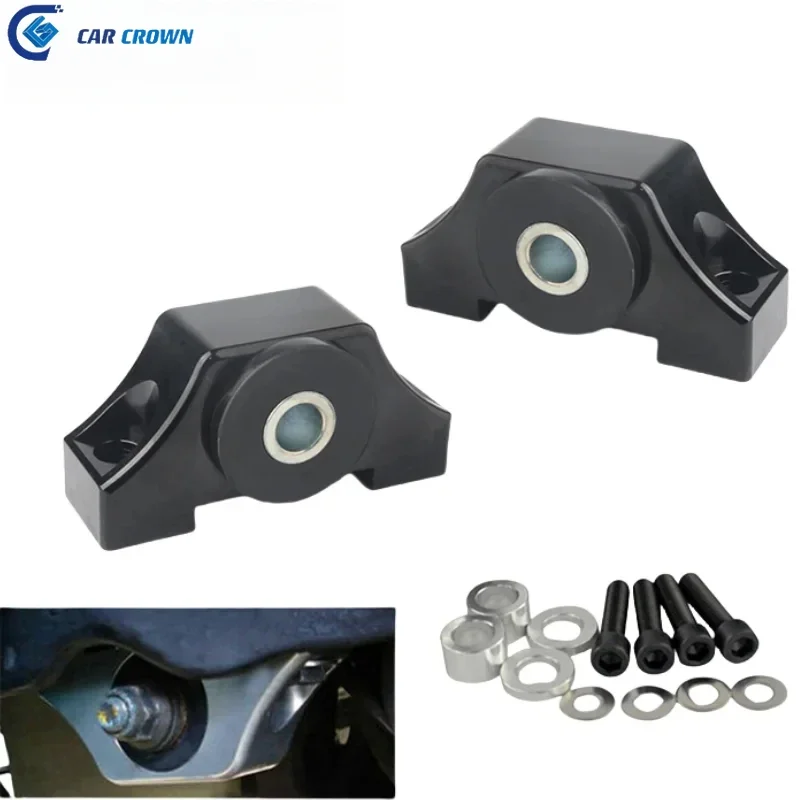 

Car Crown Car Engine Torque Mount Kit For 92-01 Honda Civic EG EK D15 D16 B16 B20 Aluminum Motor Mounting Kit