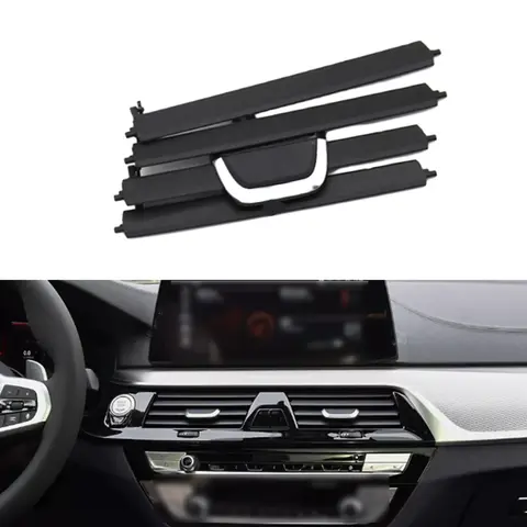 자동차 대시보드 미들 에어컨 AC 벤트 아울렛 그릴 수리 키트, BMW 5 시리즈 G30 G31 G38 2017 2018 2019 2020 2021-2023
