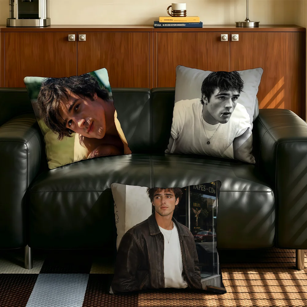Australian actor J-Jacob E-Elordi cushion cover Comfortable Decorative For Bedroom Living room Dormitory Picnic and Holiday