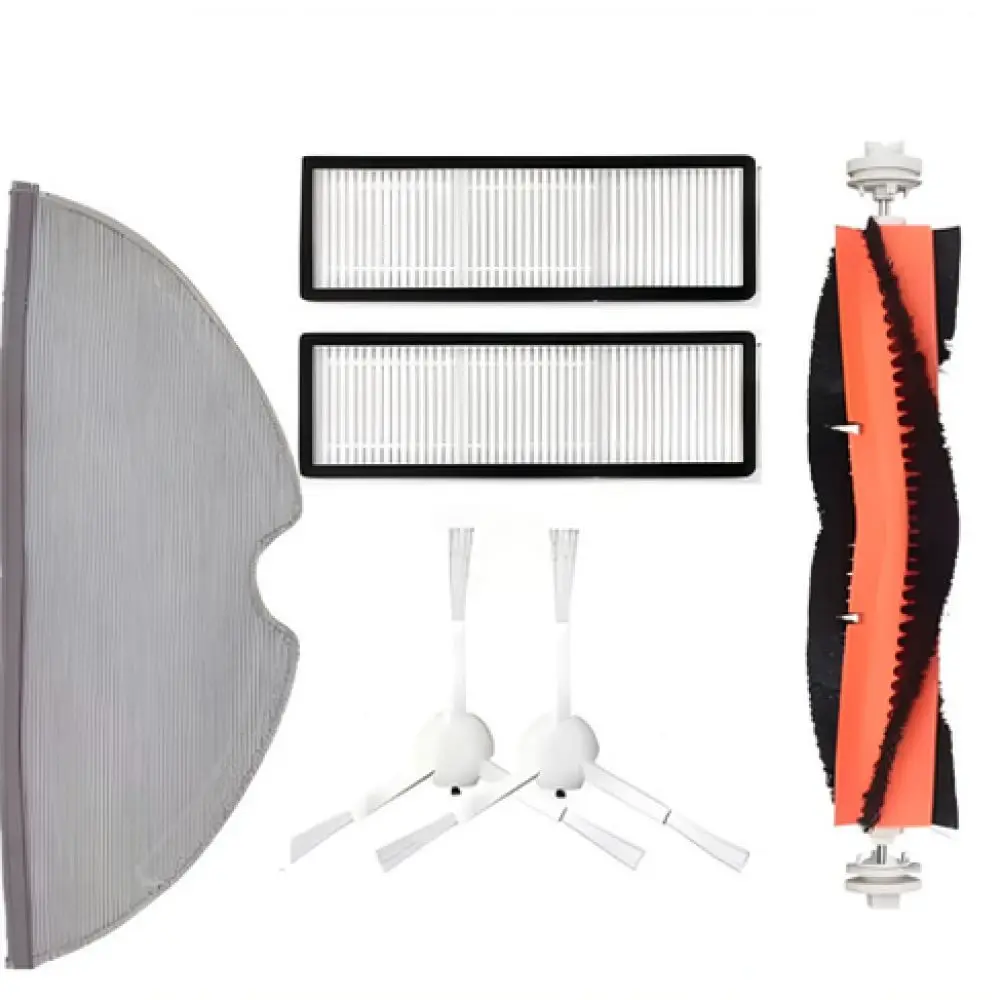 Cleaning Parts For Mi Robot Vacuum 1C 1T 2C Accessories Main Brush Side Brush HEPA Filter Mop Cloth Refill Set