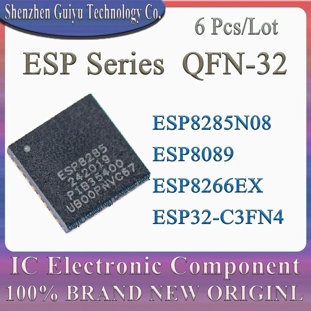 6 Pcs/Lot Esp8285N0… - image