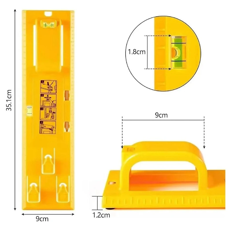 Picture Hanger, Picture Hanging Tool With Level Easy Frame Picture Hanger Wall Hanging Kit, Painting Hanging Tool Easy To Use