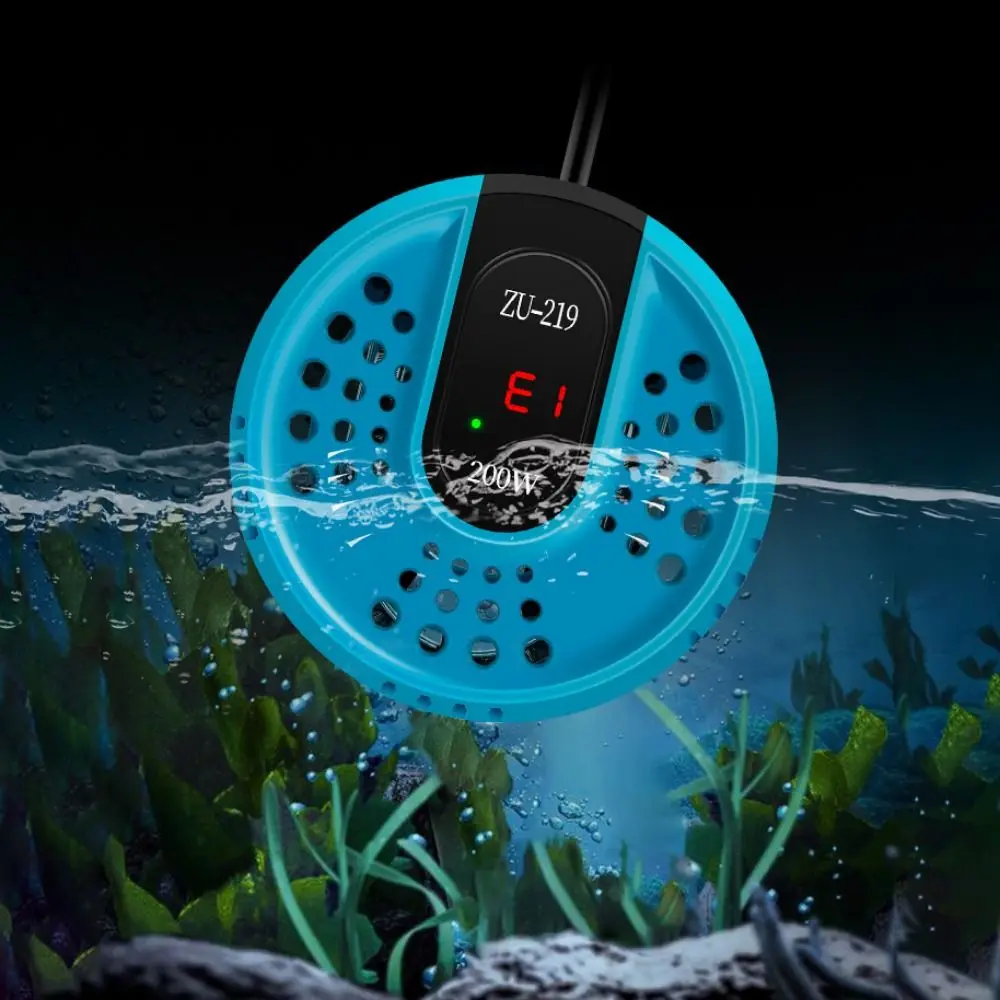 17-34 ° เครื่องทำความร้อนตู้ปลาแบบจุ่มใต้น้ำ สำหรับเต่าและปลา  หน้าจอ LCD แสดงระดับน้ำต่ำ  ปรับอุณหภูมิได้ อัตโนมัติ