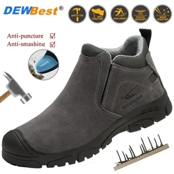 Electrician insulated safety shoes anti-smash anti-puncture work safety shoes men a stirrup work shoes