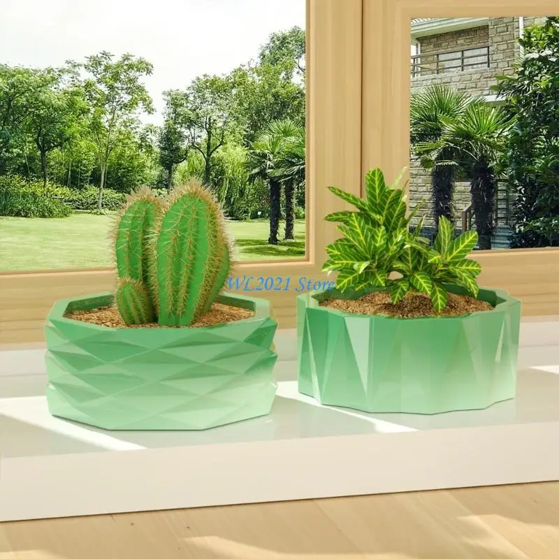 

G5GC ручной эпоксидной плесени сочная цветочная горшка Силиконовая зеркальная плесень