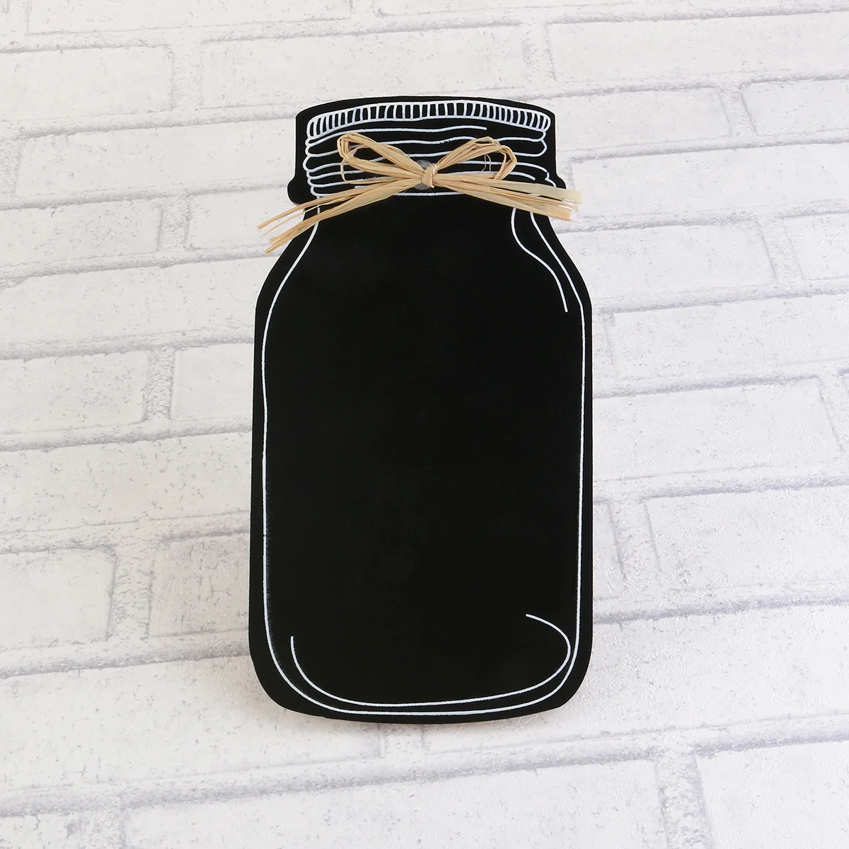 

Milk Jug Hanging Decoration Message Board Mini Blackboard Bottle Chalkboard Rural
