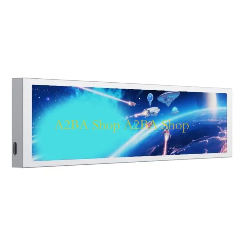 

A2BA Tall Resolution 9.2 Foot Secondary Computer Screen for Execution Following Additional Display Space and Notifications