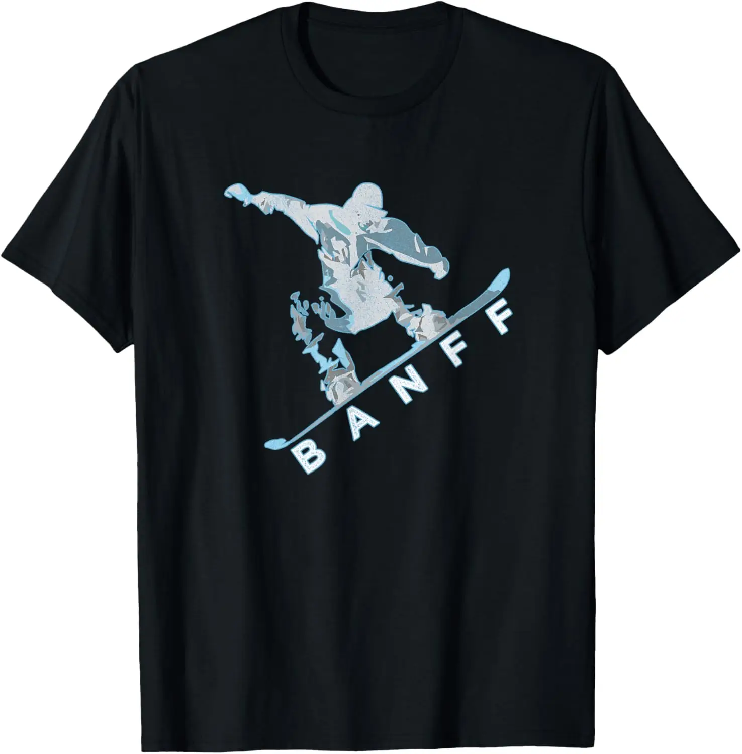 

Cool Retro Banff Snowboard Shirt - Banff Canada T-Shirt