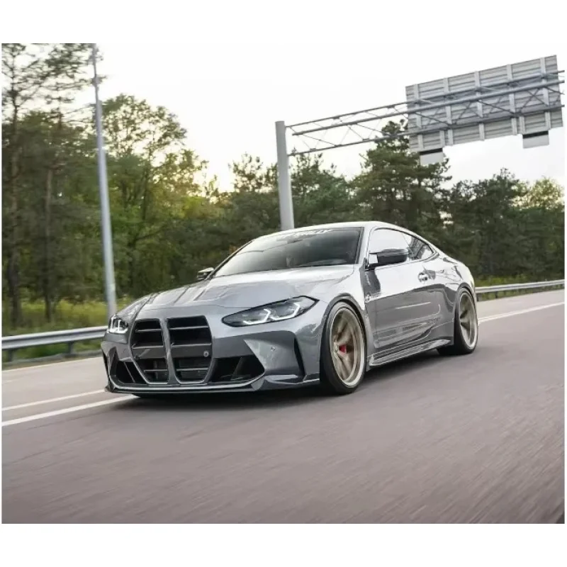 

Накладка на передний бампер ST Style G80 M3 из карбона, решетка радиатора, декоративная накладка на носовую часть 2021+ G80 M3 G82 M4