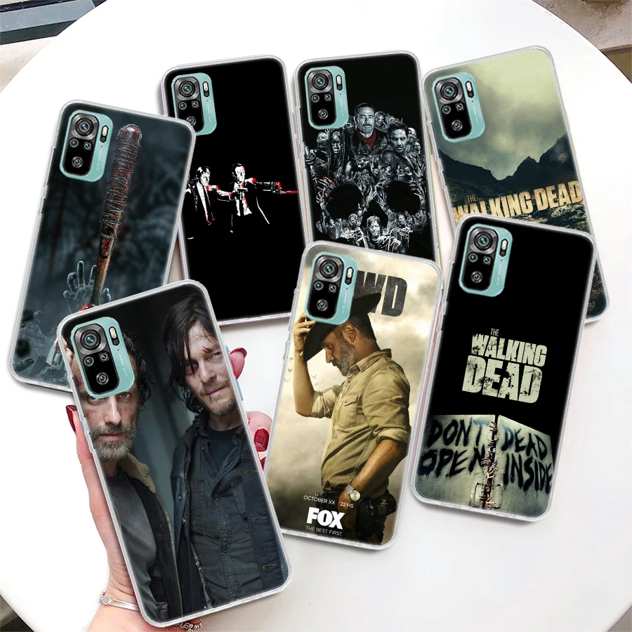 The Walking Dead Phone Case For Xiaomi Redmi 12 12C 10 9 9A 9C 9T 10C 10A 8A 8 7A 7 6A 6 Pro S2 K20 K30 K40 Soft Cover Coque