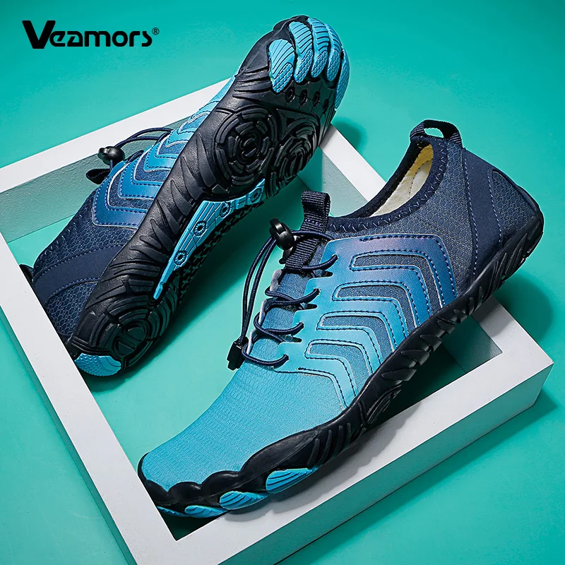 

Adult Wading Shoes Breathable Men Women Quick Dry Beach Aqua Shoes Non-slip Soft Sole Water Sports Shoes for Surfing Diving