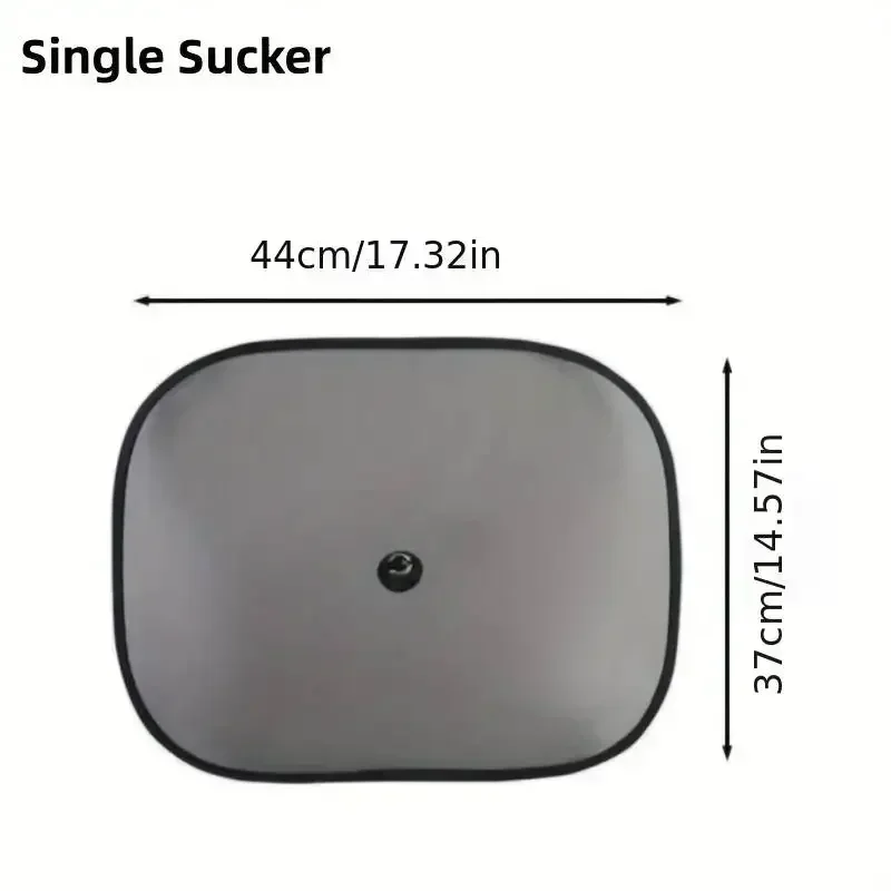 Car side window sunshade, UV protection cover, baby and child protection curtain mesh, car sun visor - view 4