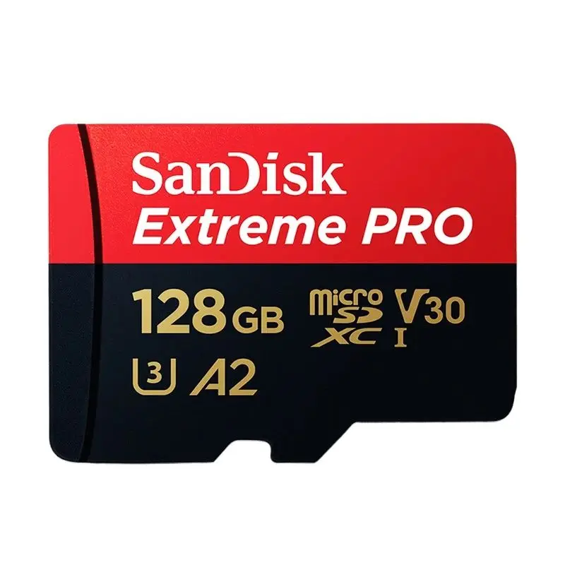 Sandisk 익스트림 프로 SD TF 카드, 어댑터 포함, 마이크로 SDHC SDXC UHS-I 메모리 카드, Class10 U3, 256GB, 128GB, 1TB, 512GB, 200 MB/s, 64GB, 32GB