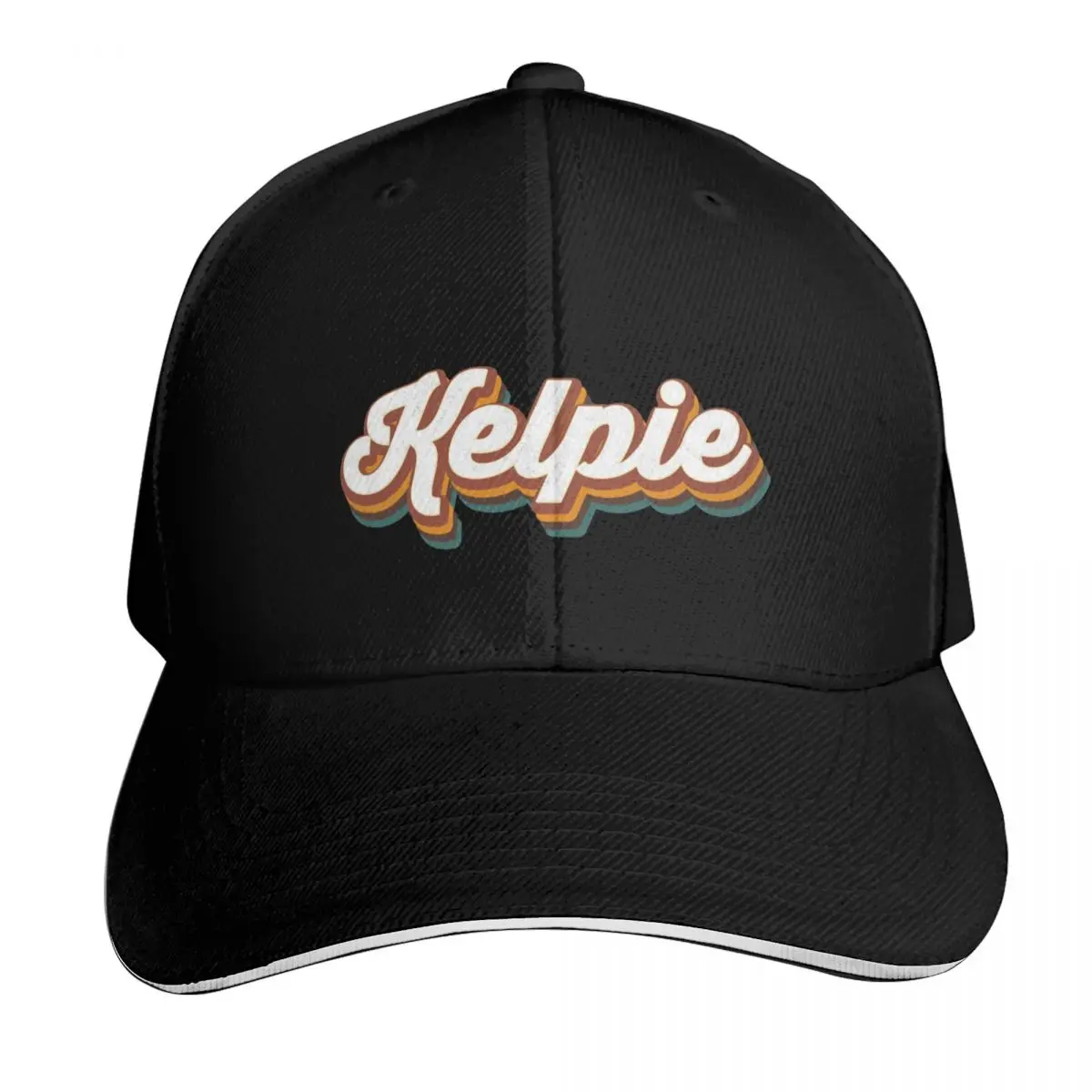 Kelpie - Australian Kelpie Retro Baseball Cap New Hat Golf Cap Golf Kids Hat Hats Woman Men's