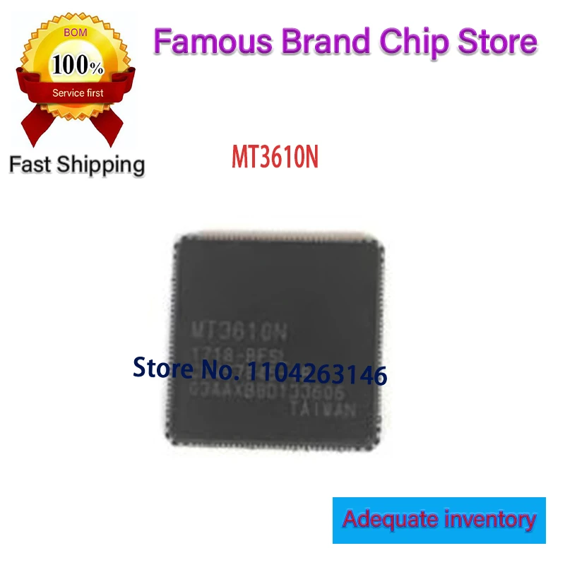 (1 piece)100% New MT3610N MT3610 QFN-132  IC chipset