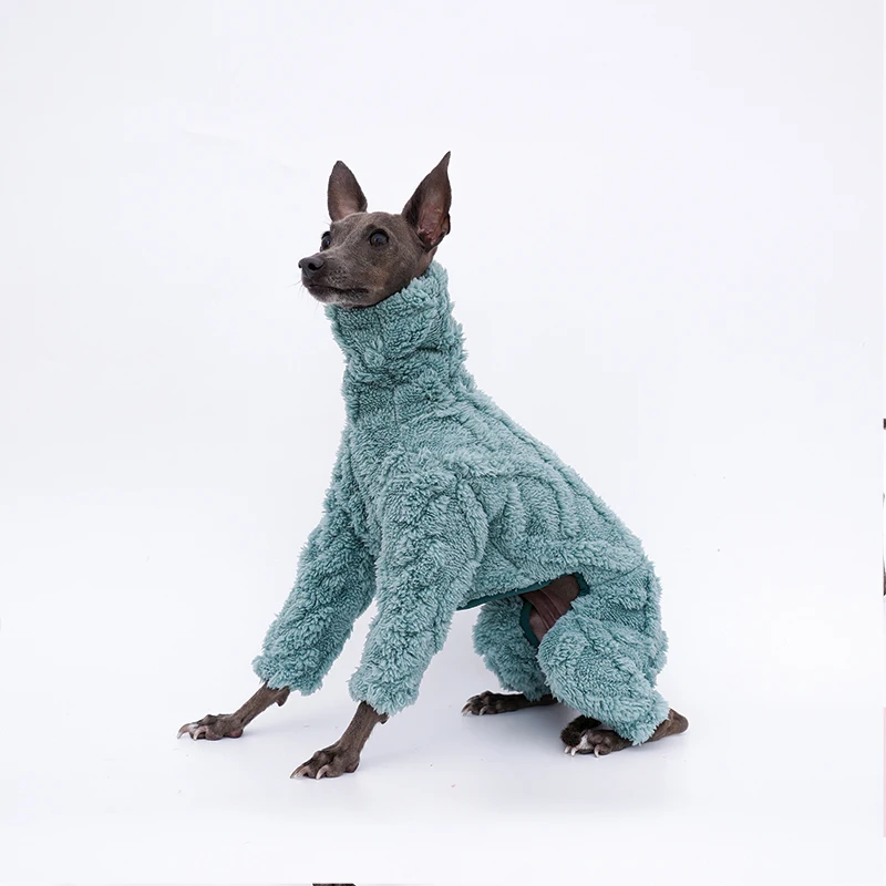 Dog Clothes Winter Warm Italian Greyhound Clothes Polar Fleece Whippet Clothes Turtleneck Lingtons Clothes Dog Warm Clothes