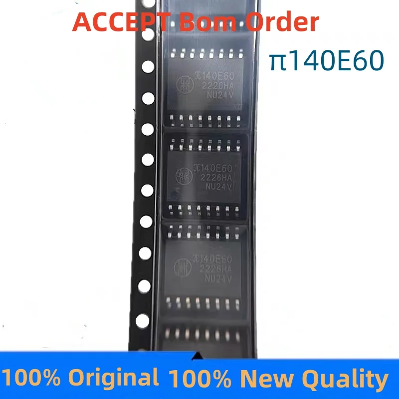 

5Pcs 100% New π140E60 π140M30 π140M61 π141E60 SOIC-16-300mil Brand New Original Chips Ic