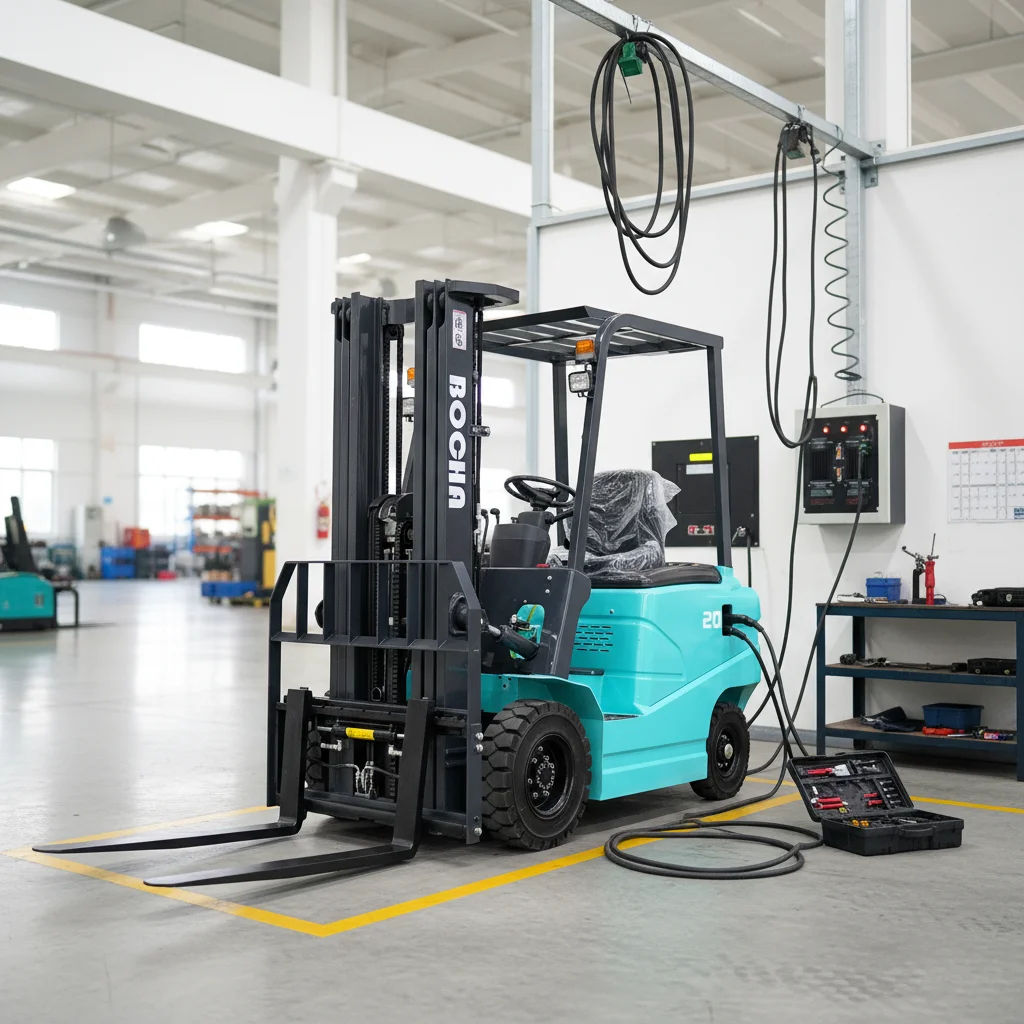 

Standard Electric Forklift Stable Pallet Jack Handling Tool For Small Medium Factory Warehouse Application