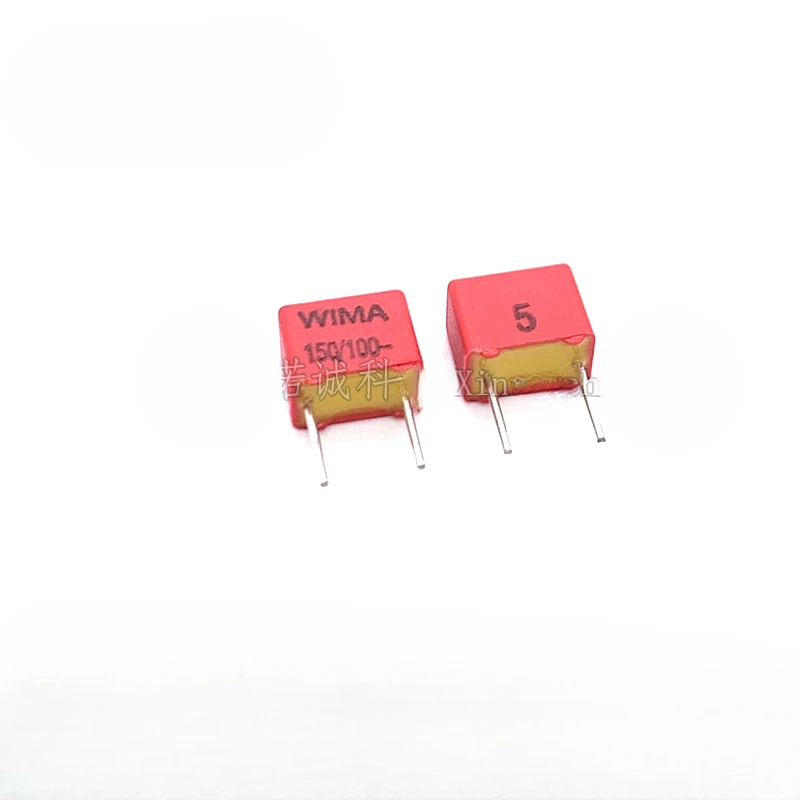 5PCS/20PCS WIMA FKP2 150pF 100V 100v150pf 5% Foil Film Capacitor 0.15nF 100V151 151 Foot distance 5MM