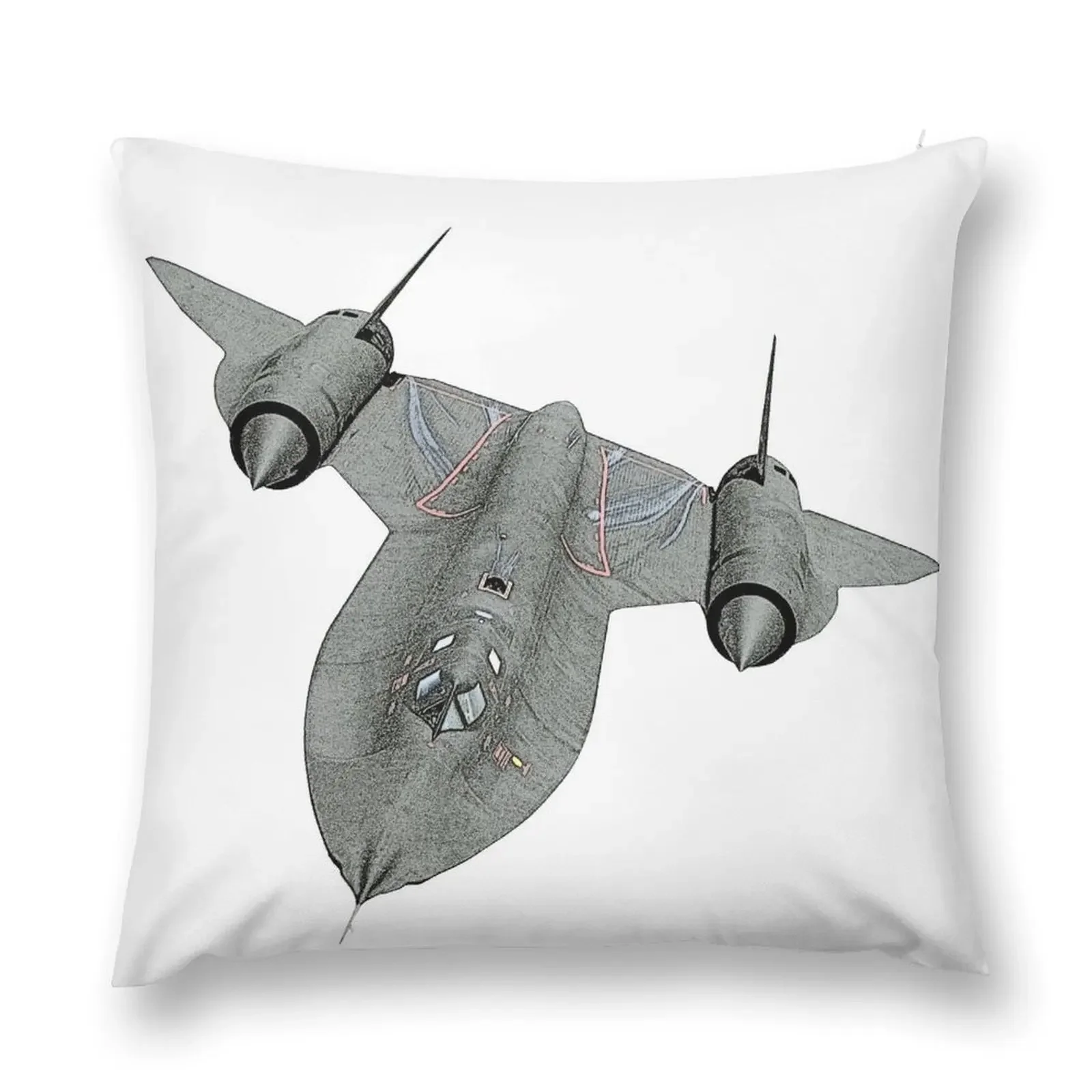 

SR71 Blackbird aircraft Throw Pillow Decorative Cover For Living Room Decorative Sofa Cushion Pillow Decor pillow