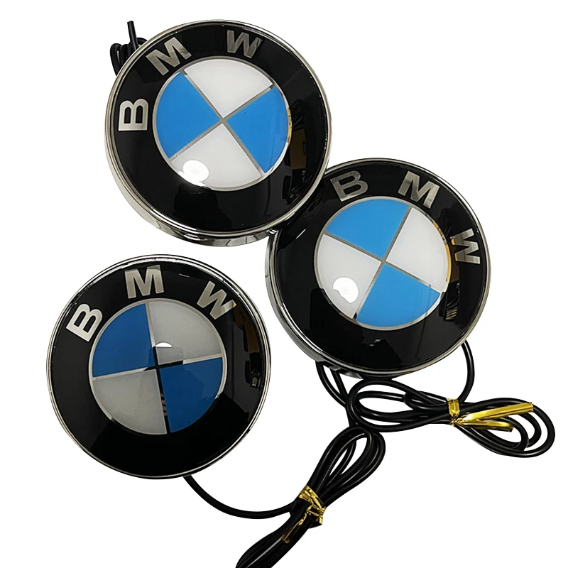 4D LED Car Logo Front Rear Emblem Light Badge Lamp For BMW E90 E91 E92 E93 E60 E61 F10 F07 E63 E64 F12 F13 F30 E87 F20 E82 E39