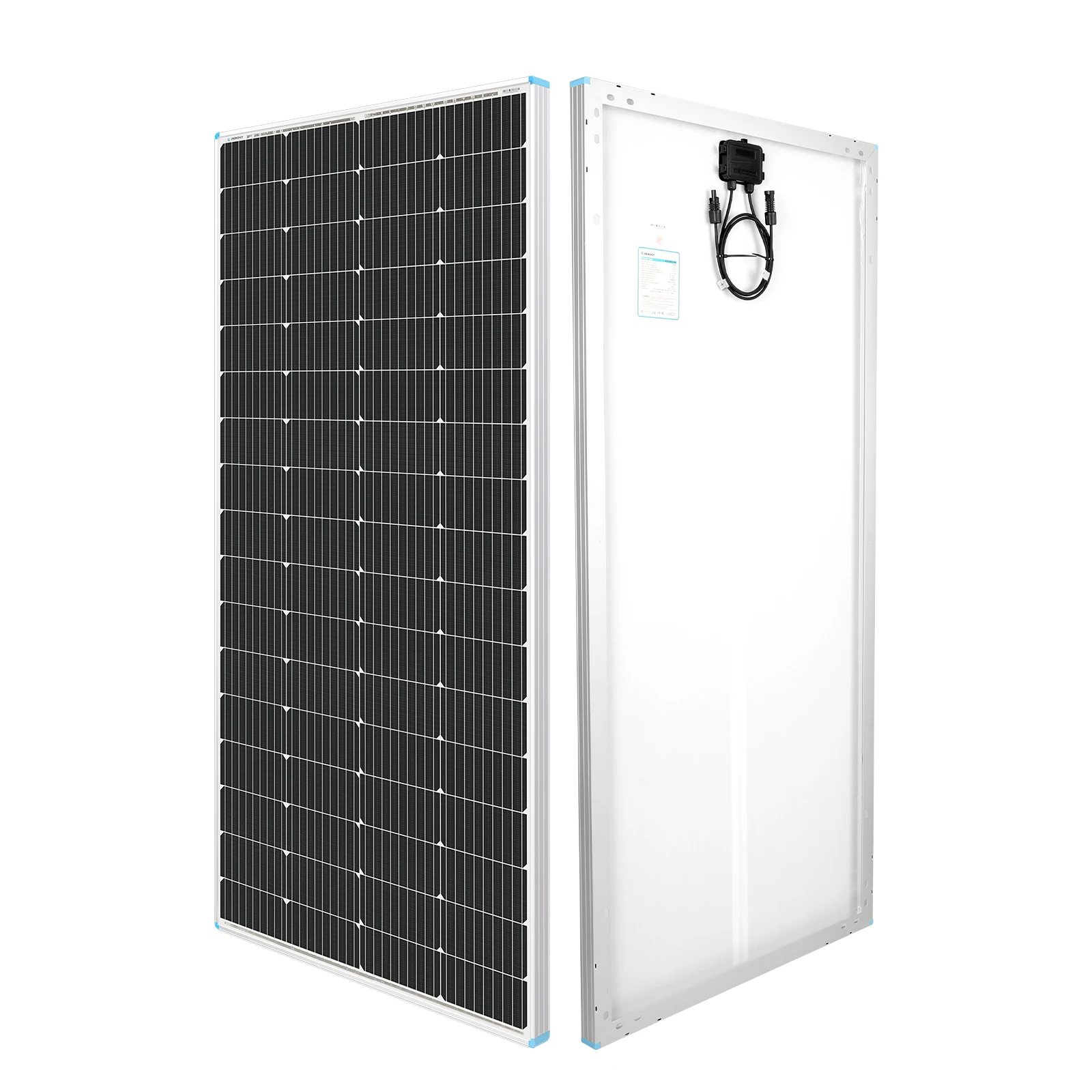 Renogy 200W 12V Mono Solar Panel 200 Watt 12 Volt Off Grid Power for Home Garden