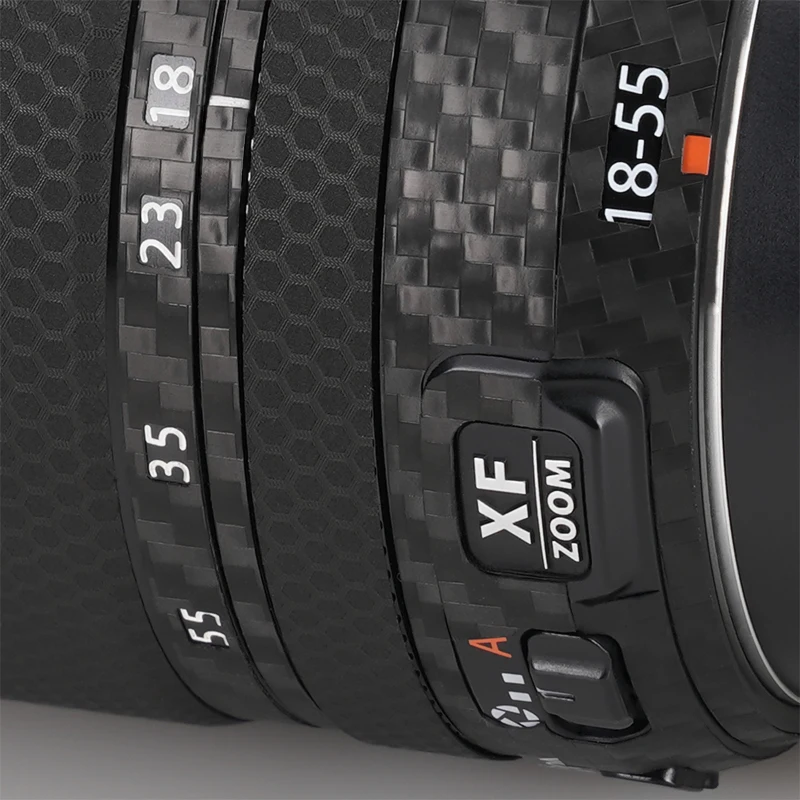 Fuji XF18-55 Ống Kính Dán Vinyl Wrap Phim Đối Với Fujifilm Fujinion XF18-55mm F2.8-F4 R OIS Ống Kính Decal Skin Protector Sticker