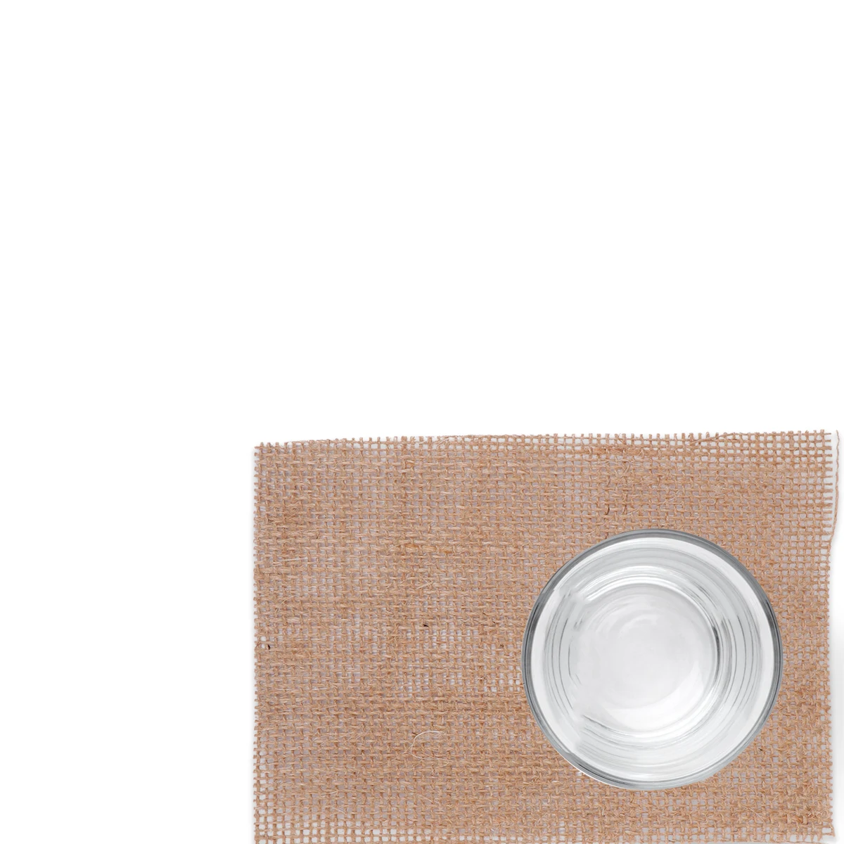 

10Pcs Square Cotton Linen Placemat Cup Mat Heat Insulated Non-Slip Table Protector for Dining Kitchen Home Decor Wedding Party