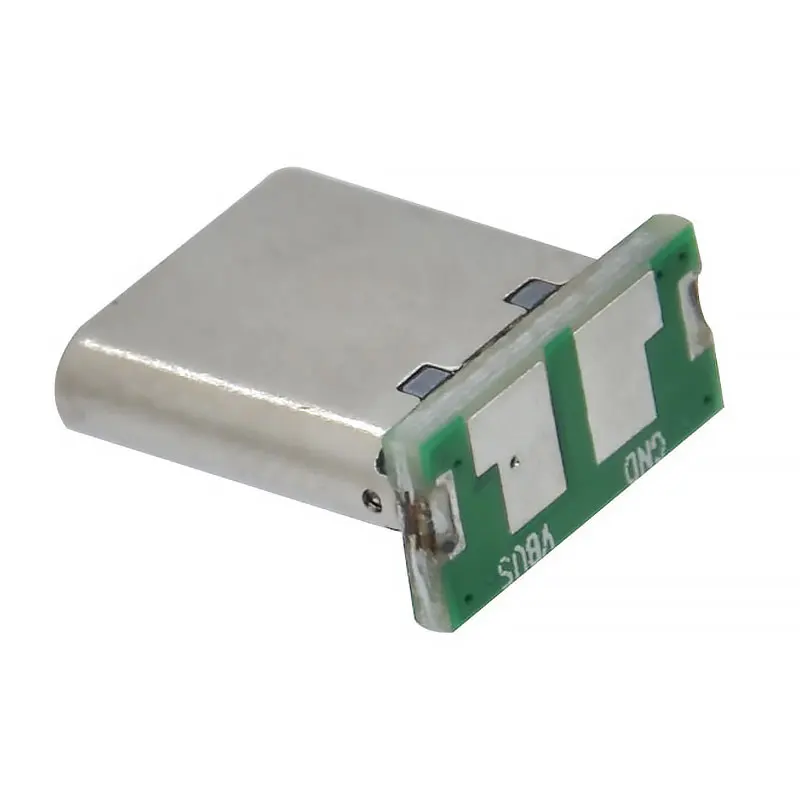 3/5/10/20PCS USB 3.1 Type C Vertical Patch Board 16pin 4 /2Welding Wire Data Band PCB USB Board Male Head 16P Usb C Connector