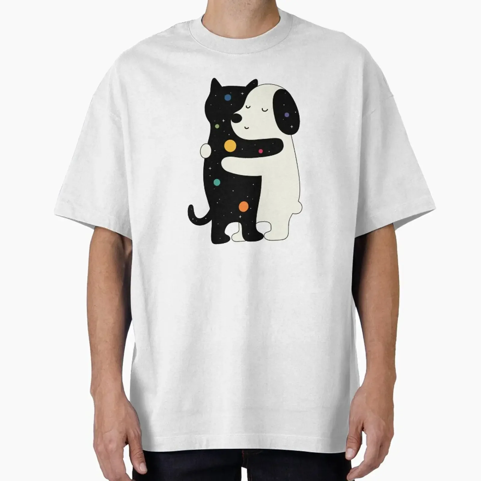 Universal Language designed and sold by AndyWestface vintage Washed Stretched streetwear fashion Slightly graphic Stylish