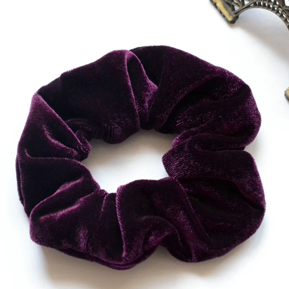 

16pcs Scrunchies 10X10X1Cm Soft Elastic Hair Ties For Women Stretchy Hair Bands Ponytail Braiding Daily Wear Party Scrunchies