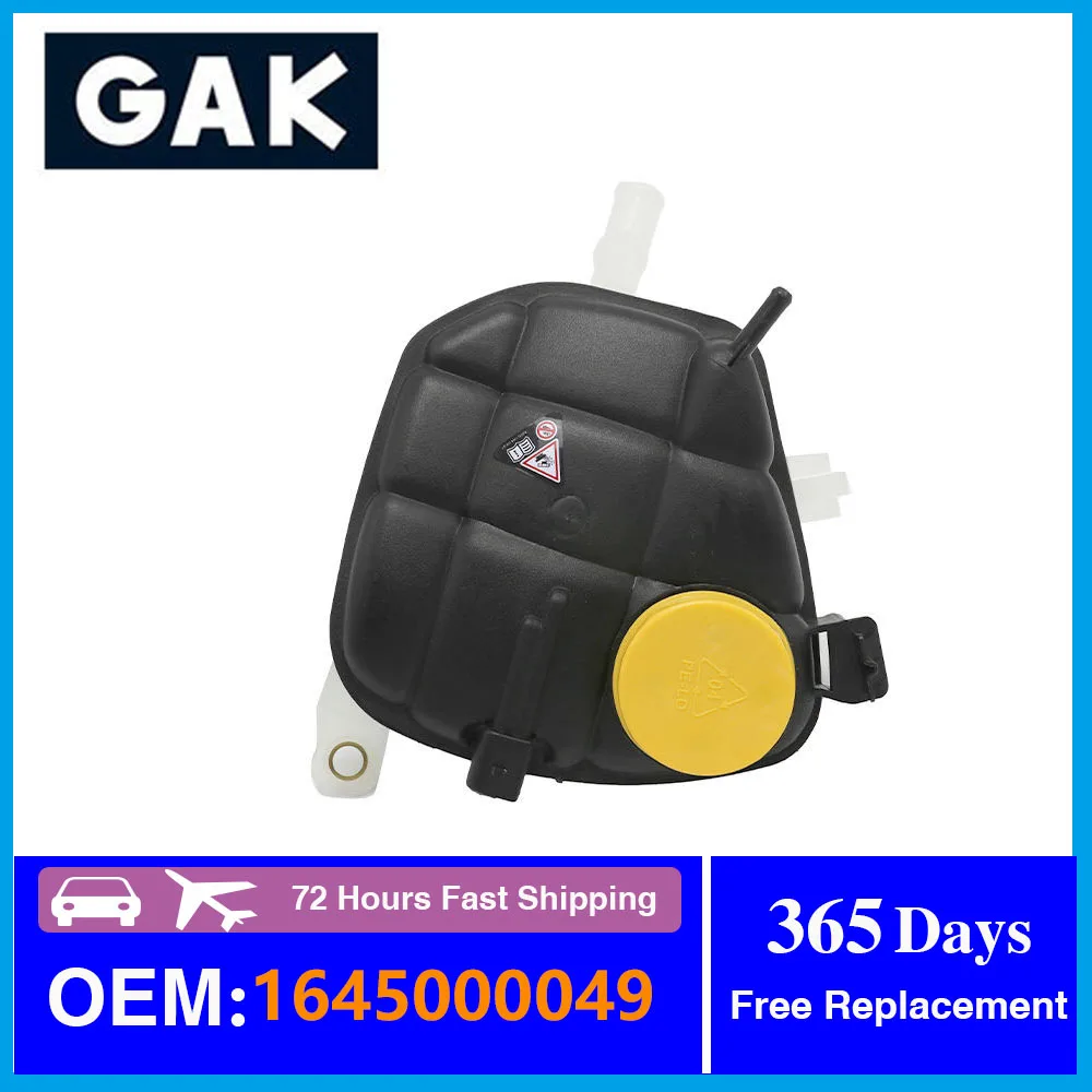 GAK 1645000049 2105010615 164 500 0049 Engine Coolant Expansion Tank for Mercedes Benz W164 C164 GL350 GL550 ML350 ML63 AMG