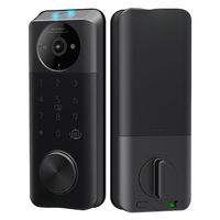 Automatic smart lock, electronic cat eye visual smart door lock