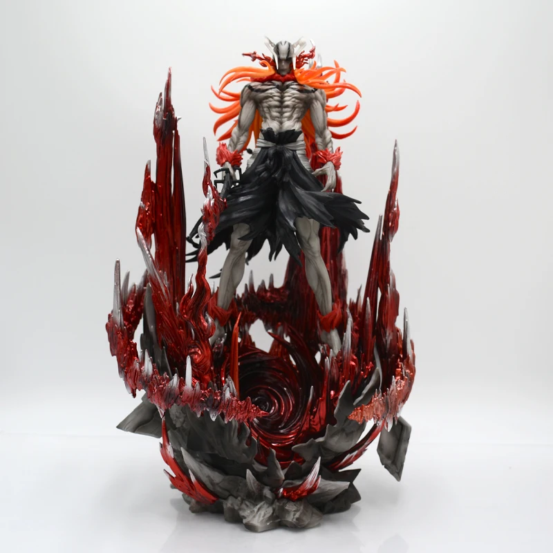 32cm BLEACH Kurosaki Ichigo Anime Figure Bleach Ulquiorra Cifer Action Figure GK Game Statue Collectible Model Doll Toys Gifts