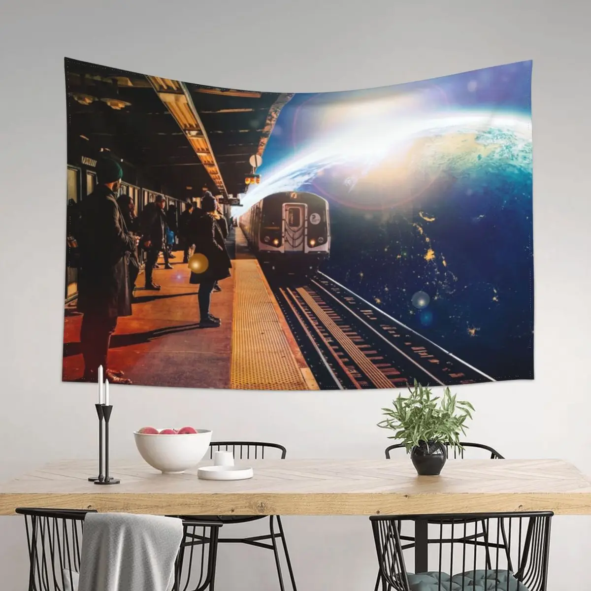 

Passengers Tapestry Decoration Pictures Room Wall Art Mural Bed Room Decoration Outdoor Decor Tapestry