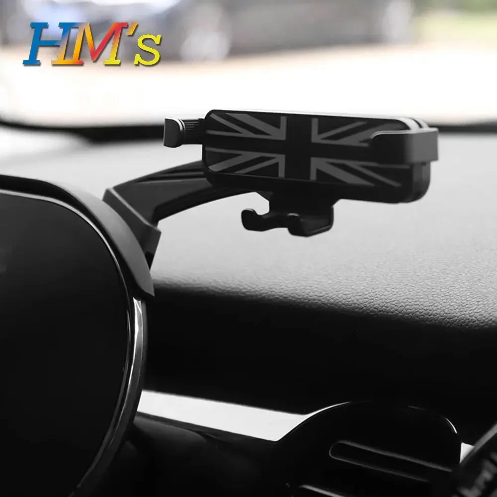 Car Phone Holder Support Dashboard LCD Screen For Mini Cooper F54 F55 F56 F60 2021-24 GPS Bracket Stand Interior Car Accessories