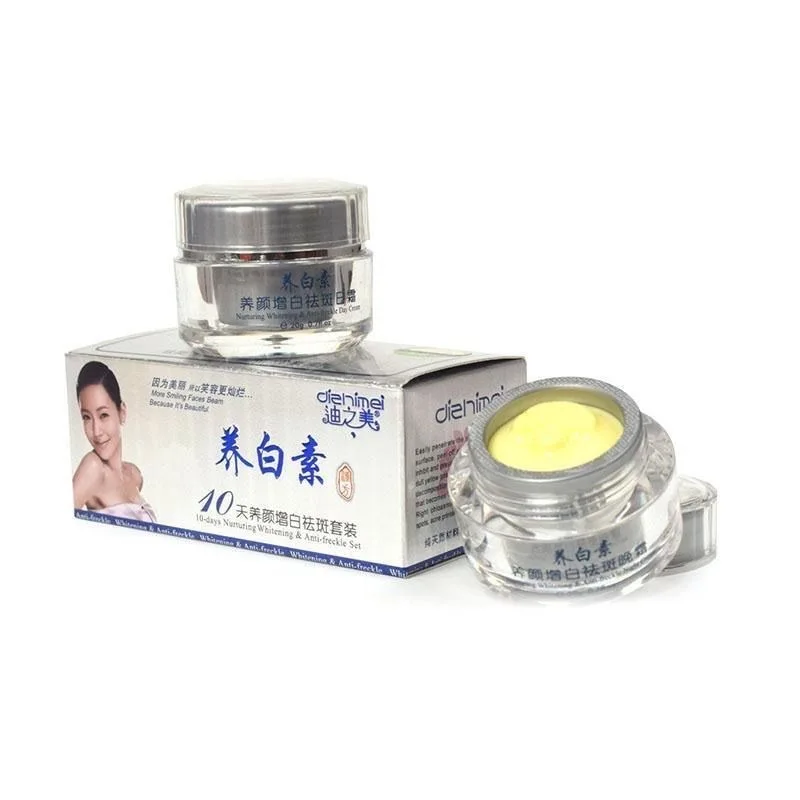 Dark Spot Corrector for Face Day&Night Cream Set,Nurturing Whitening Freckle Cream,Skin Dullness Lightening Body Smooth Melasma