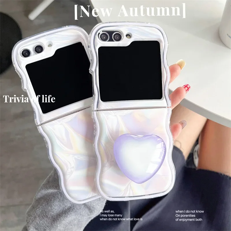 Capa de mármore para telefone para Samsung Galaxy Z Flip, rosa, roxo, tampa traseira protetora para ZFlip4, ZFlip5, ZFlip6, capa para Samsung Galaxy Z Flip 6, 5, 4, 3